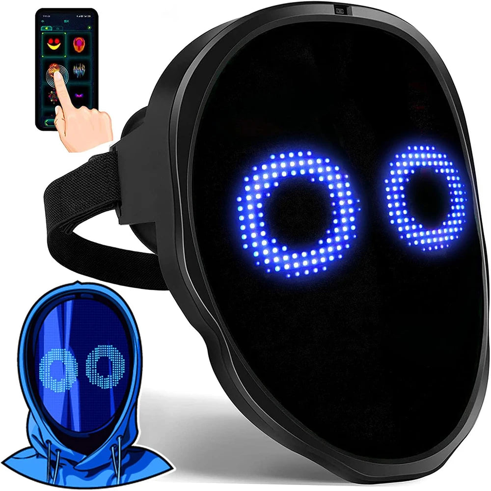 Maschera Intelligente a LED per adulti